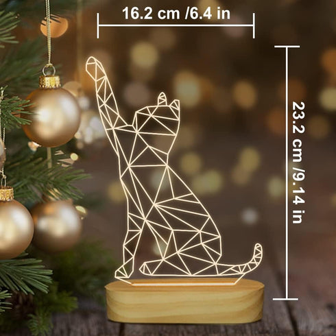 3D Illusion Night Light